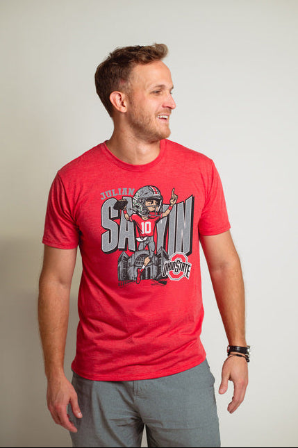 Julian Sayin Ohio State Caricature Tee