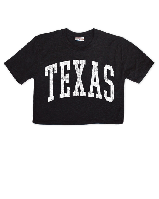 Texas Oversized Cropped Tee