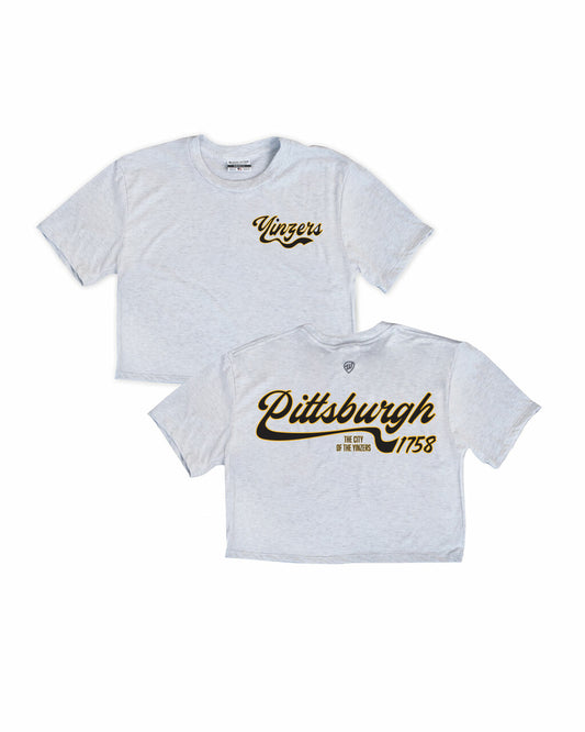 Yinzer Front/Back Cropped Tee