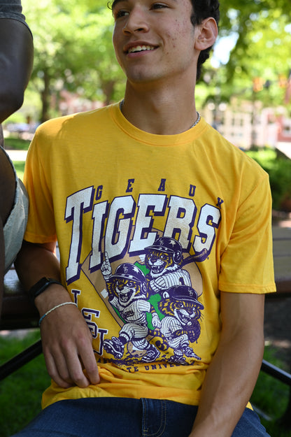 Geaux Tiger LSU Baseball Tee