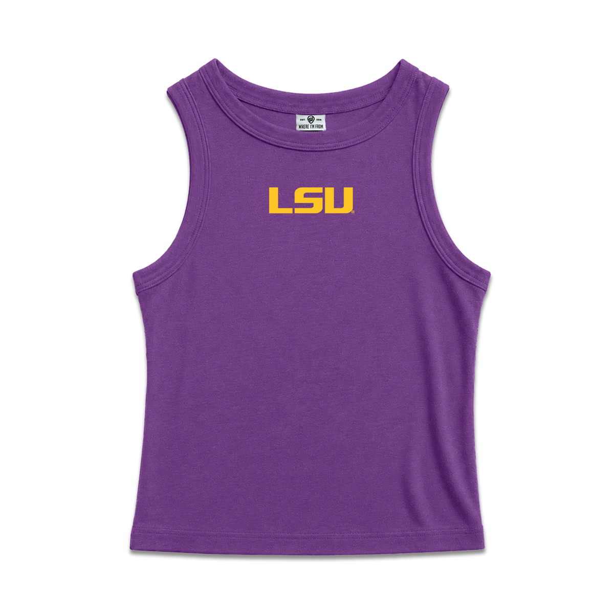 LSU Logo High Neck Tank