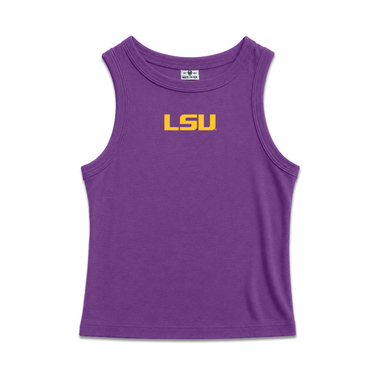 LSU Logo High Neck Tank