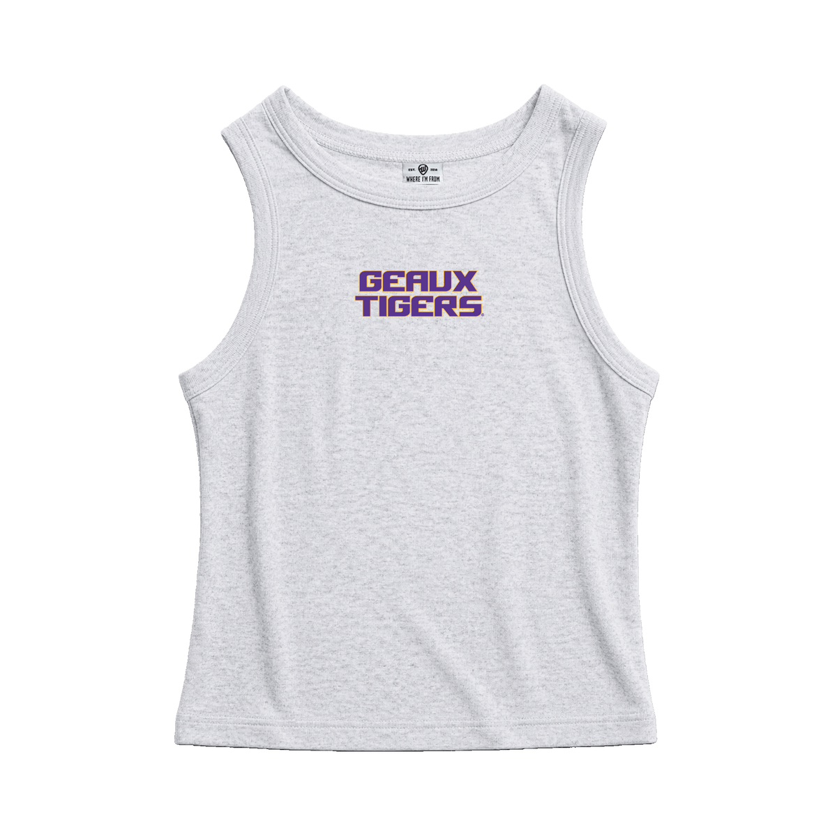 Geaux Tigers High Neck Tank