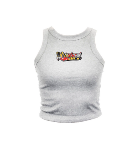 Maryland Script High Neck Tank