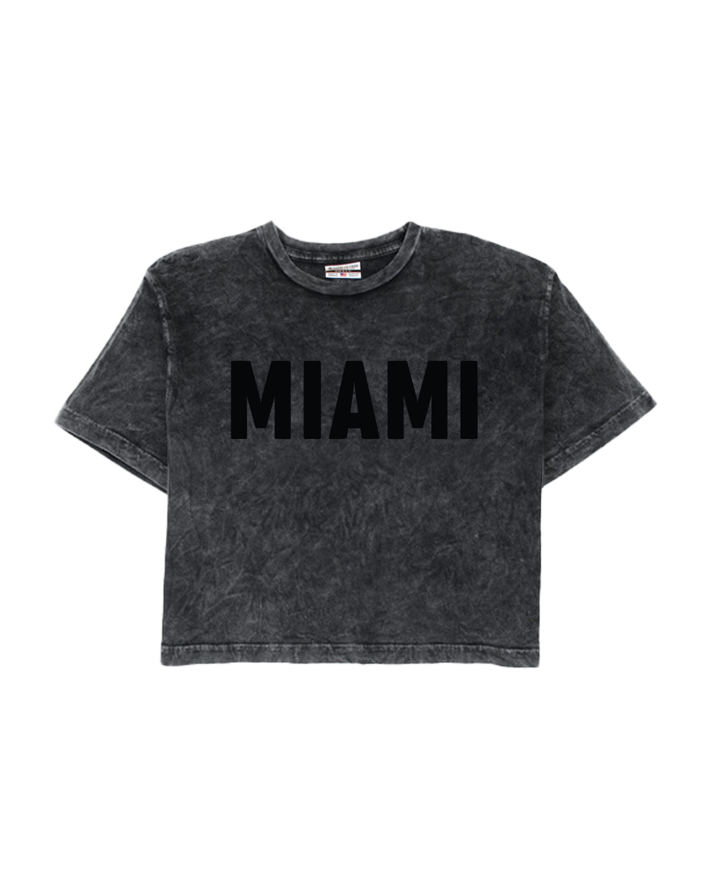 Miami Puff Cropped Tee