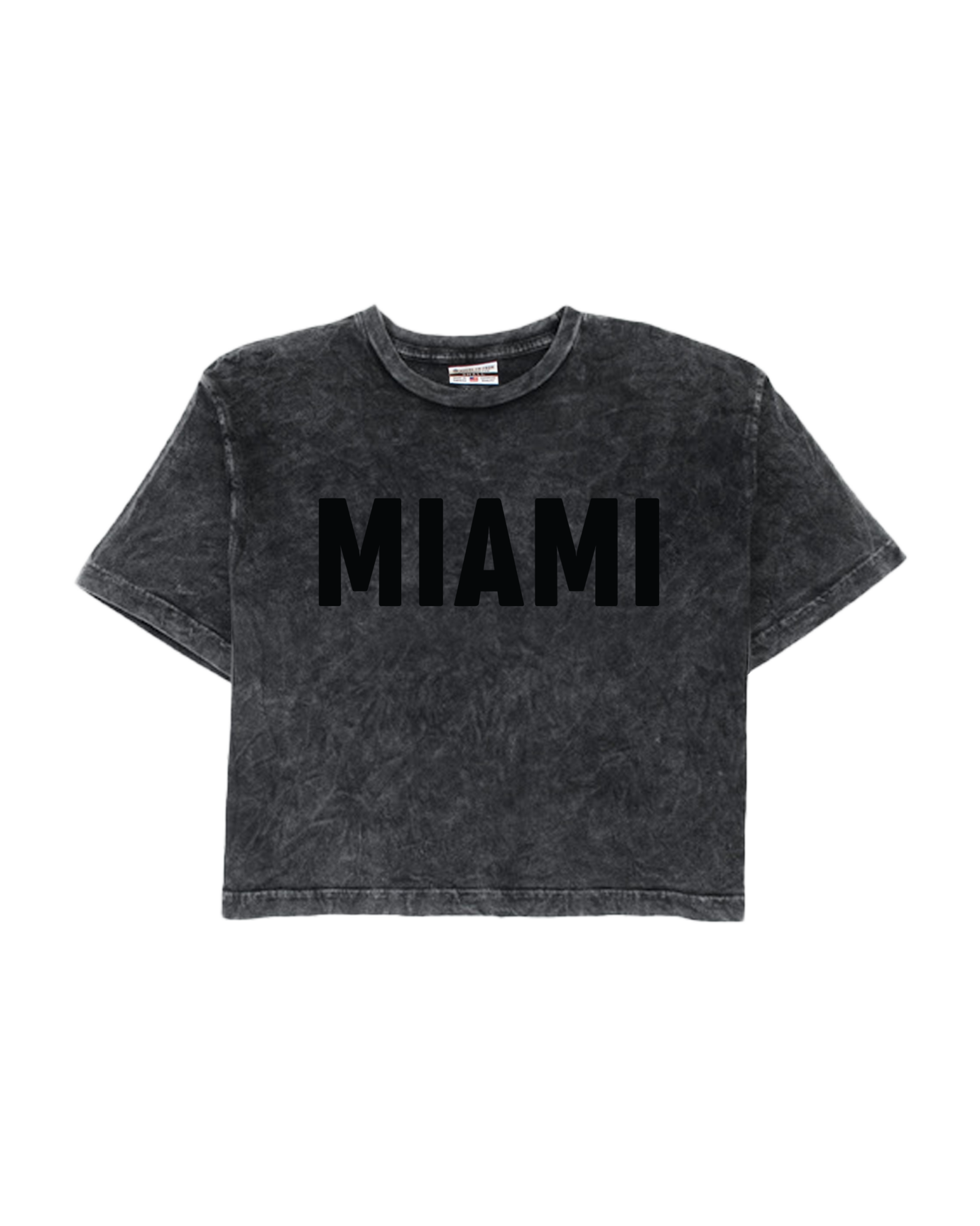 Miami Puff Cropped Tee