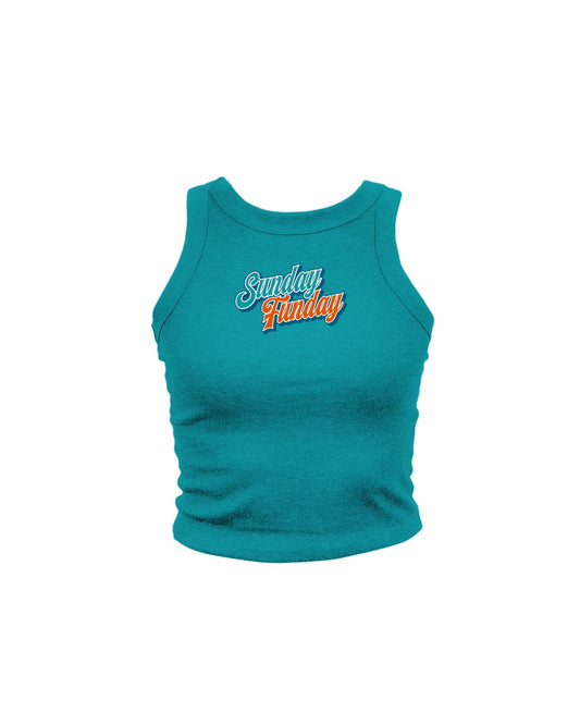 Sunday Funday High Neck Tank