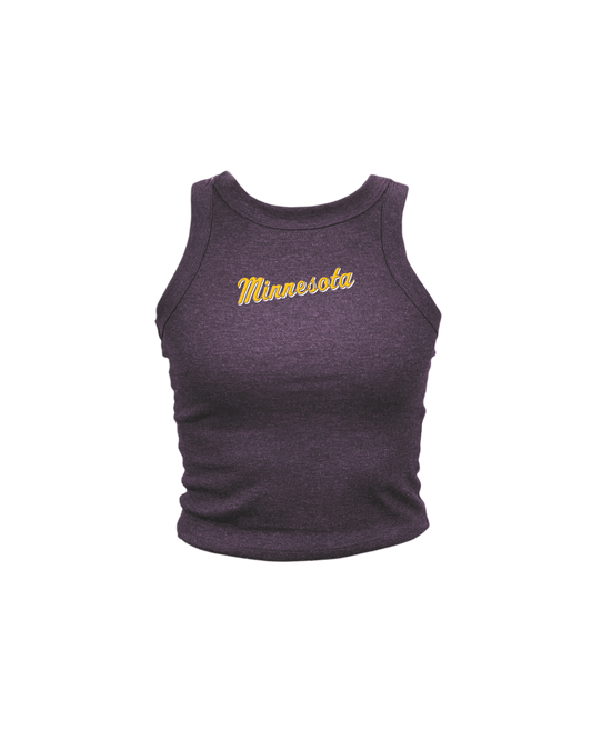Minnesota Script High Neck Tank