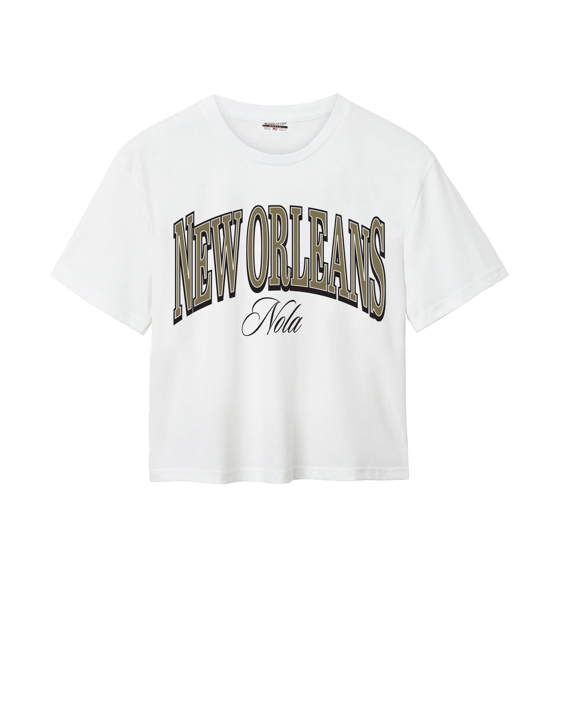 New Orleans Cursive Script Easy Tee