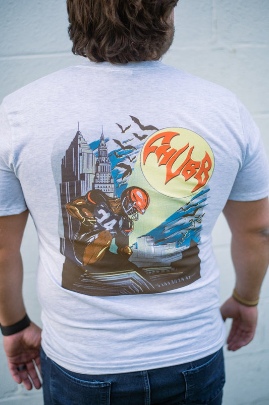 Nick Chubb Superhero Tee