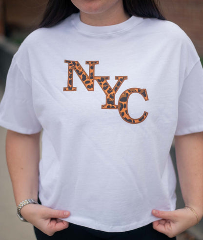 NYC Leopard Easy Tee