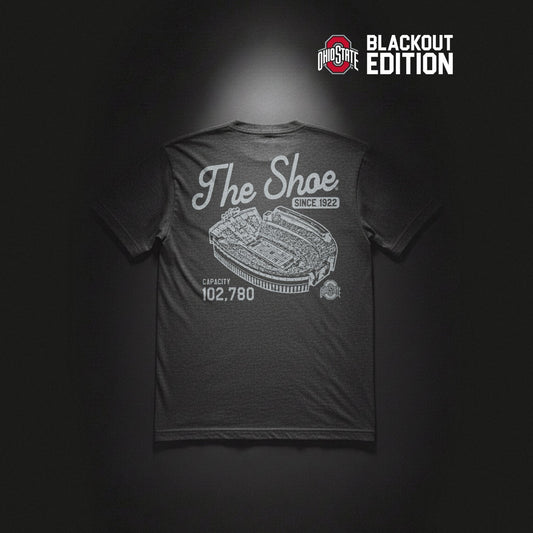 Ohio State The Shoe Blackout Edition Tee