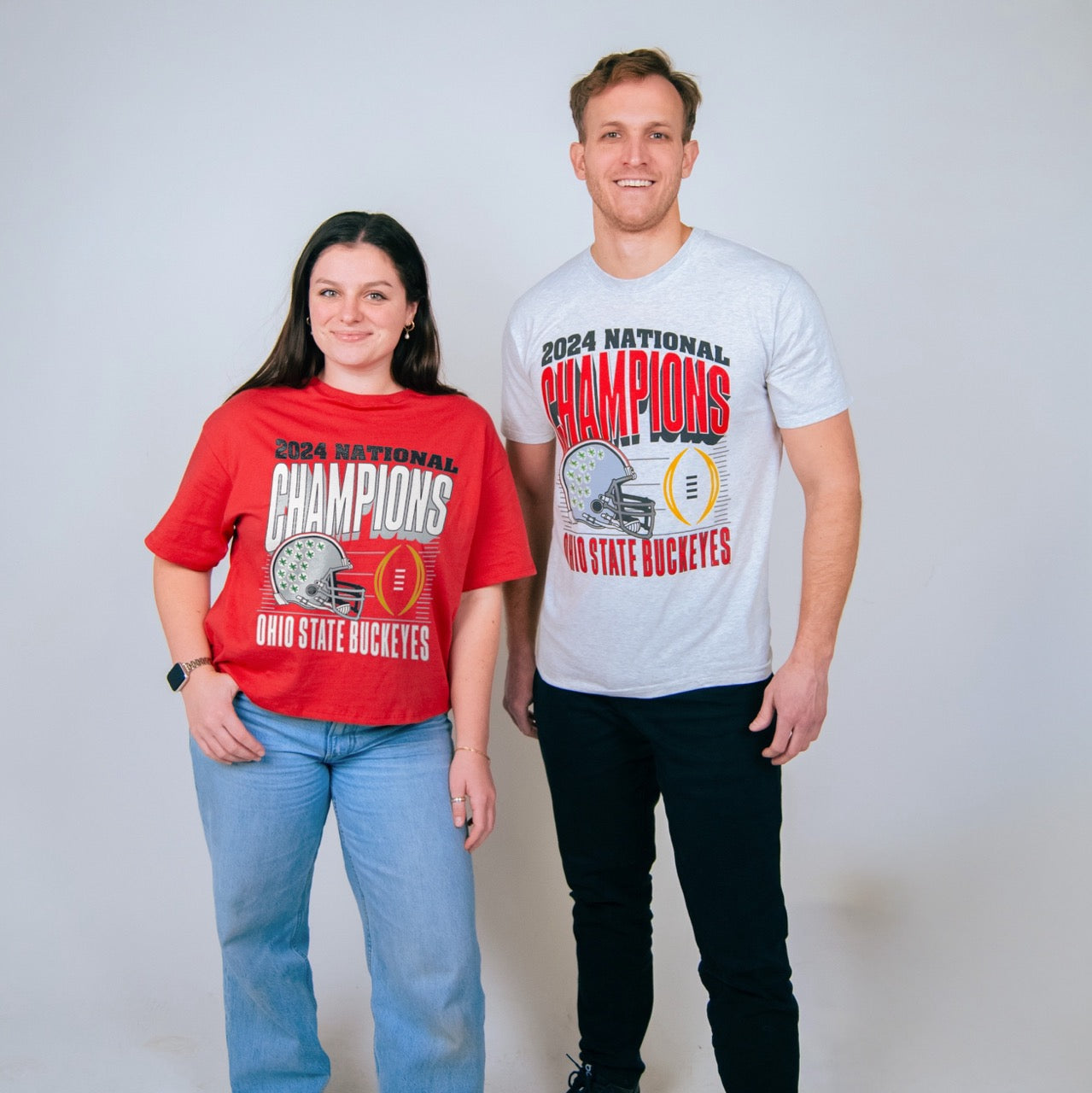 Ohio State Buckeyes College Football Playoff 2024 National Champions Easy Tee