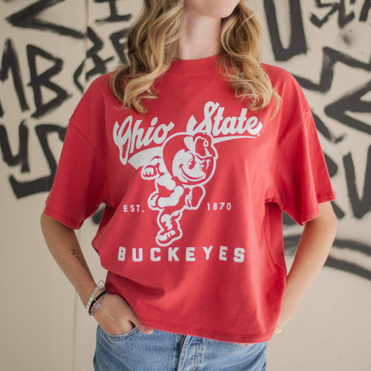 Ohio State Heritage Brutus Easy Tee