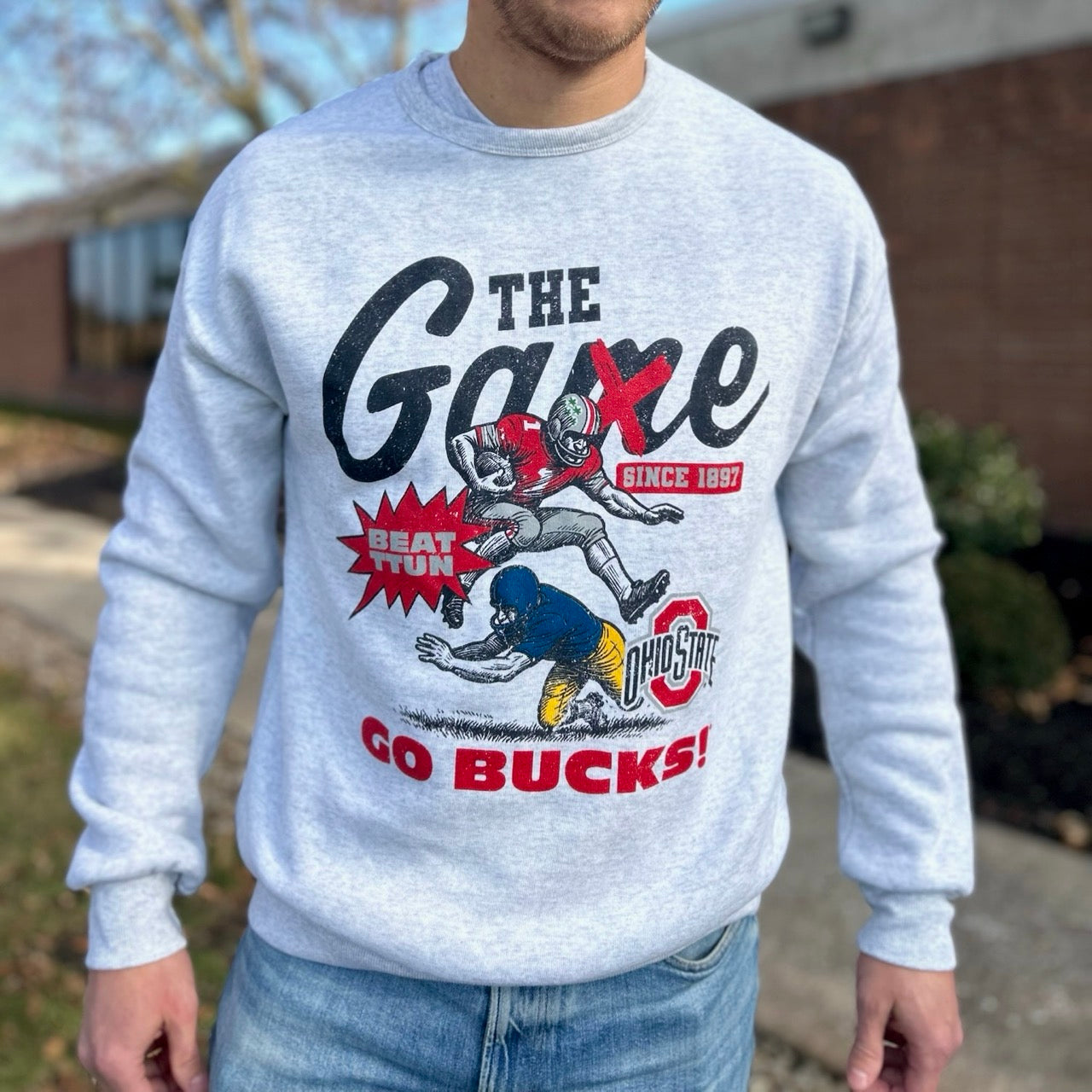 Ohio State "The Game Since 1897" Vintage Crew Sweatshirt