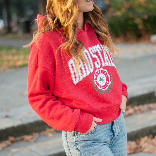 Ohio State Stamp Pullover Hoodie