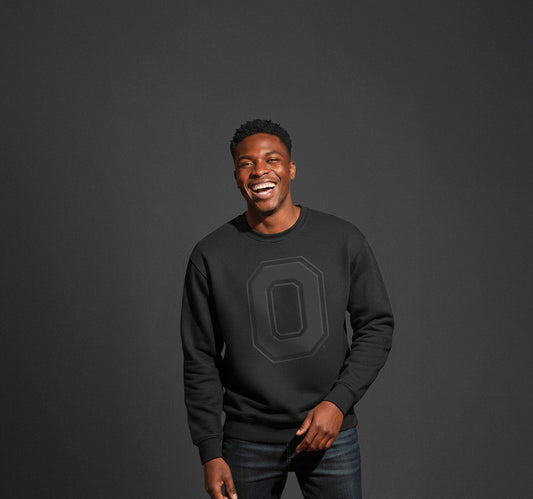Block O Wear Black Edition Cotton Crew Sweatshirt