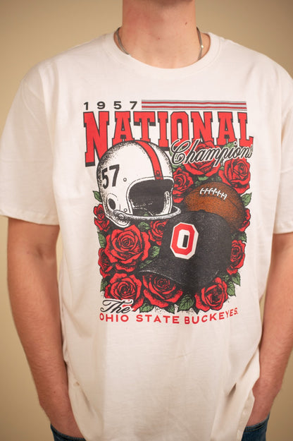 OSU National Champs Roses Cotton Tee