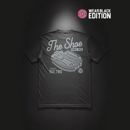 Ohio State The Shoe Tee Wear Black Edition