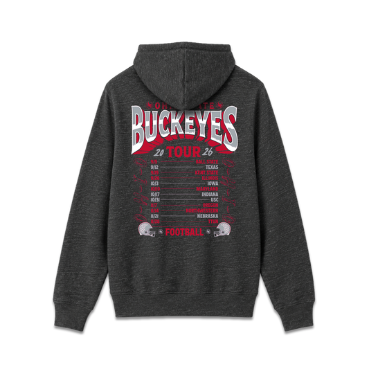 Ohio State Buckeyes 2026 Schedule Hoodie