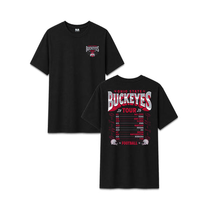 Ohio State Buckeyes 2026 Football Tour Cotton Tee