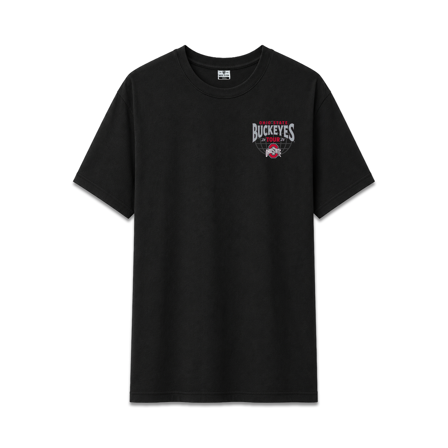 Ohio State Buckeyes 2026 Football Tour Cotton Tee