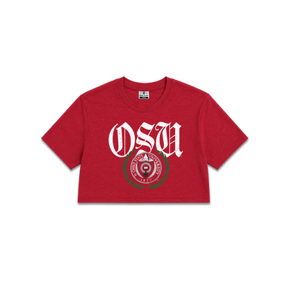 OSU Crest Cropped Tee
