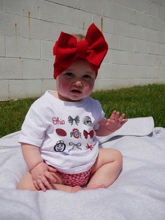 Ohio State Icons Toddler Tee