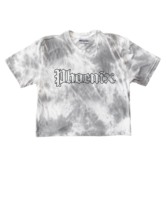 Phoenix Tiedye Cropped Tee