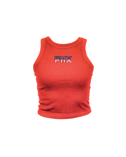PHX Stars and Stripes High Neck Tank