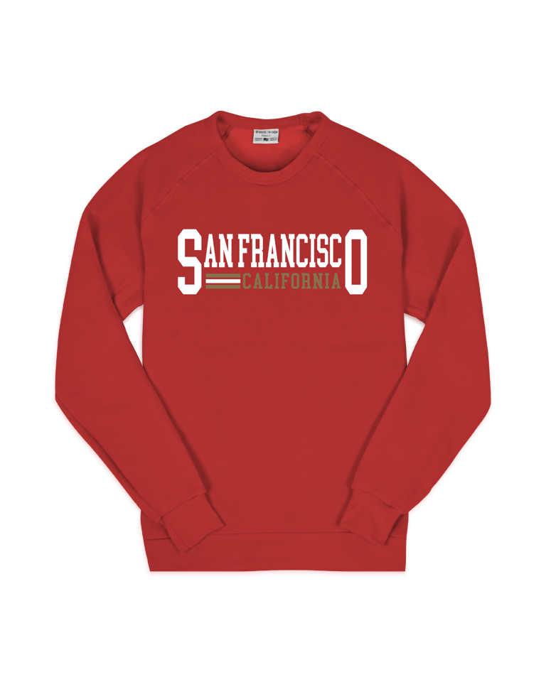 San Francisco Lines Crew Sweatshirt