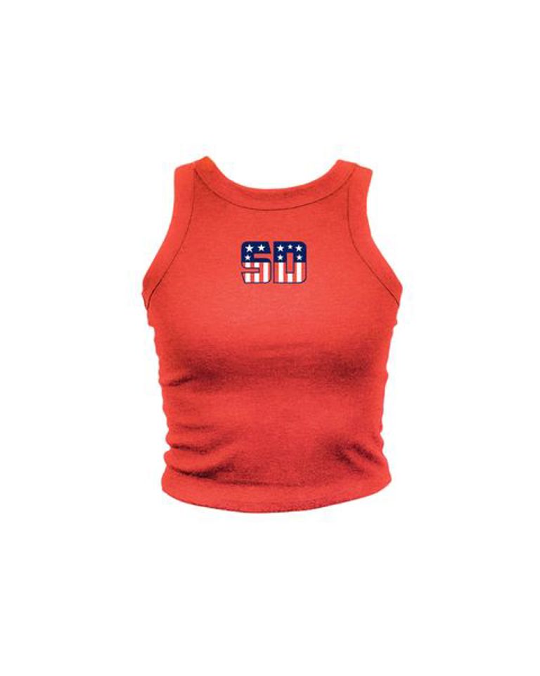 SD Stars and Stripes High Neck Tank
