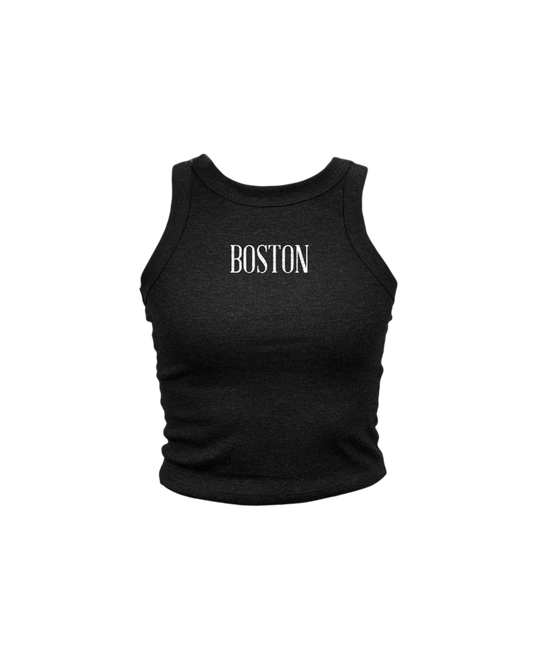 Simple Boston High Neck Tank