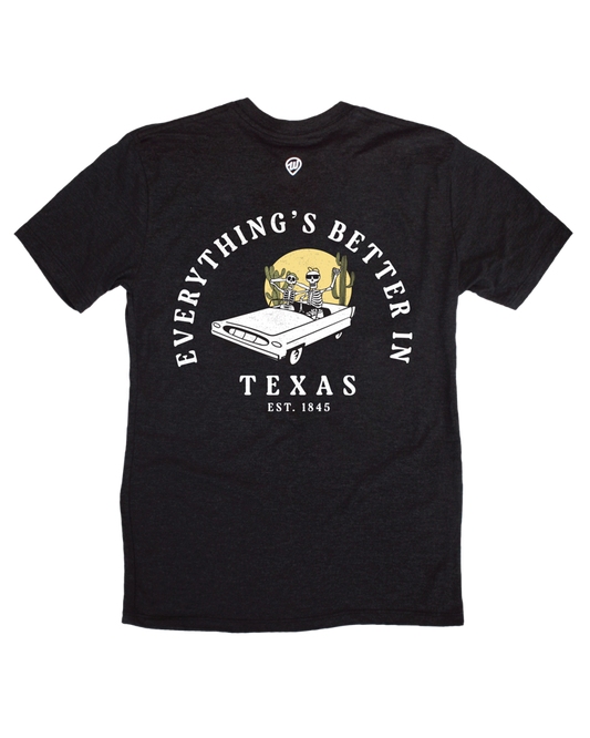 Texas Skelly Car Tee