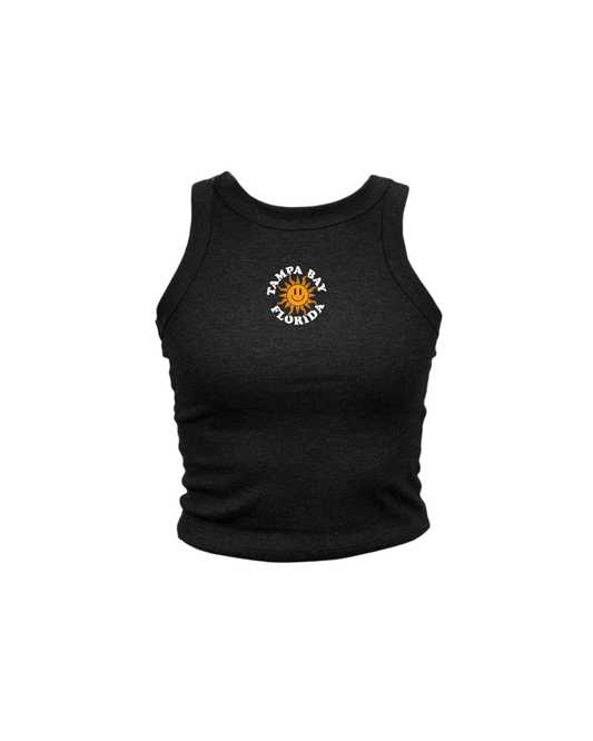 Tampa Bay Sun Smiley High Neck Tank