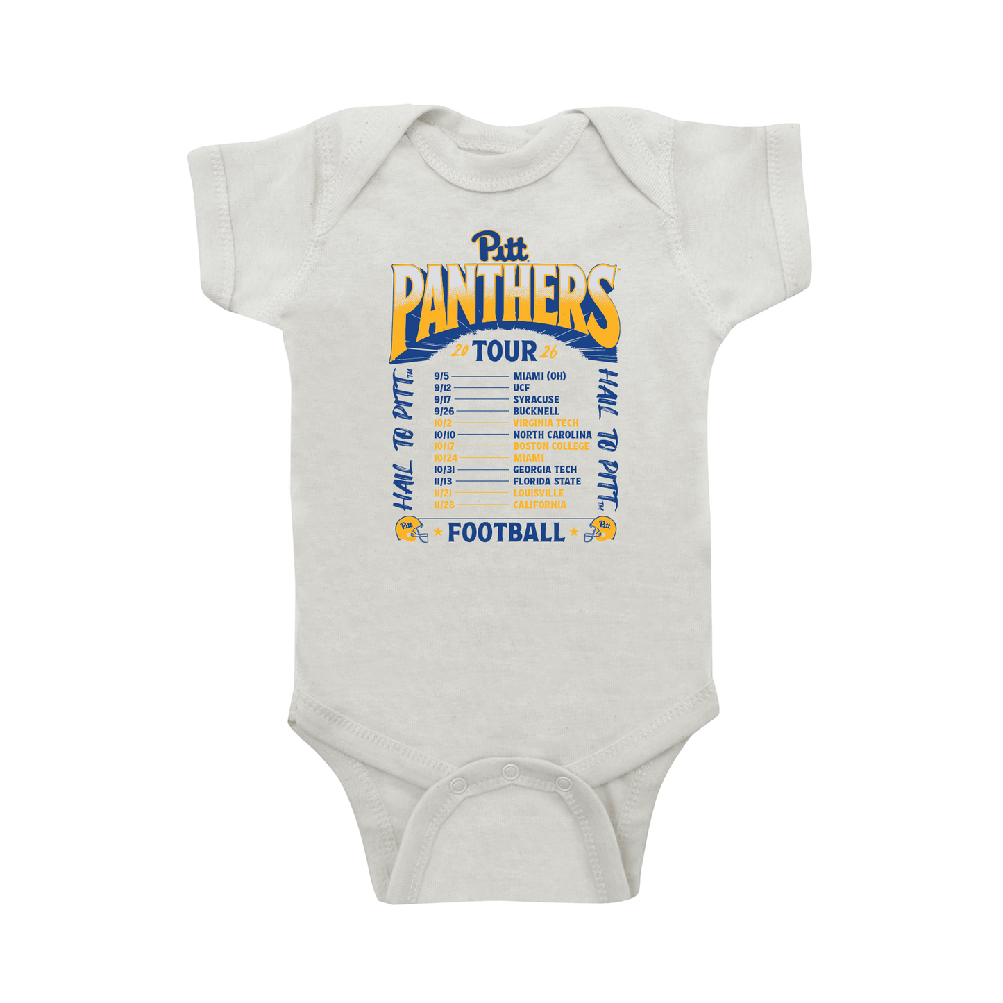 Pittsburgh Test Onesie