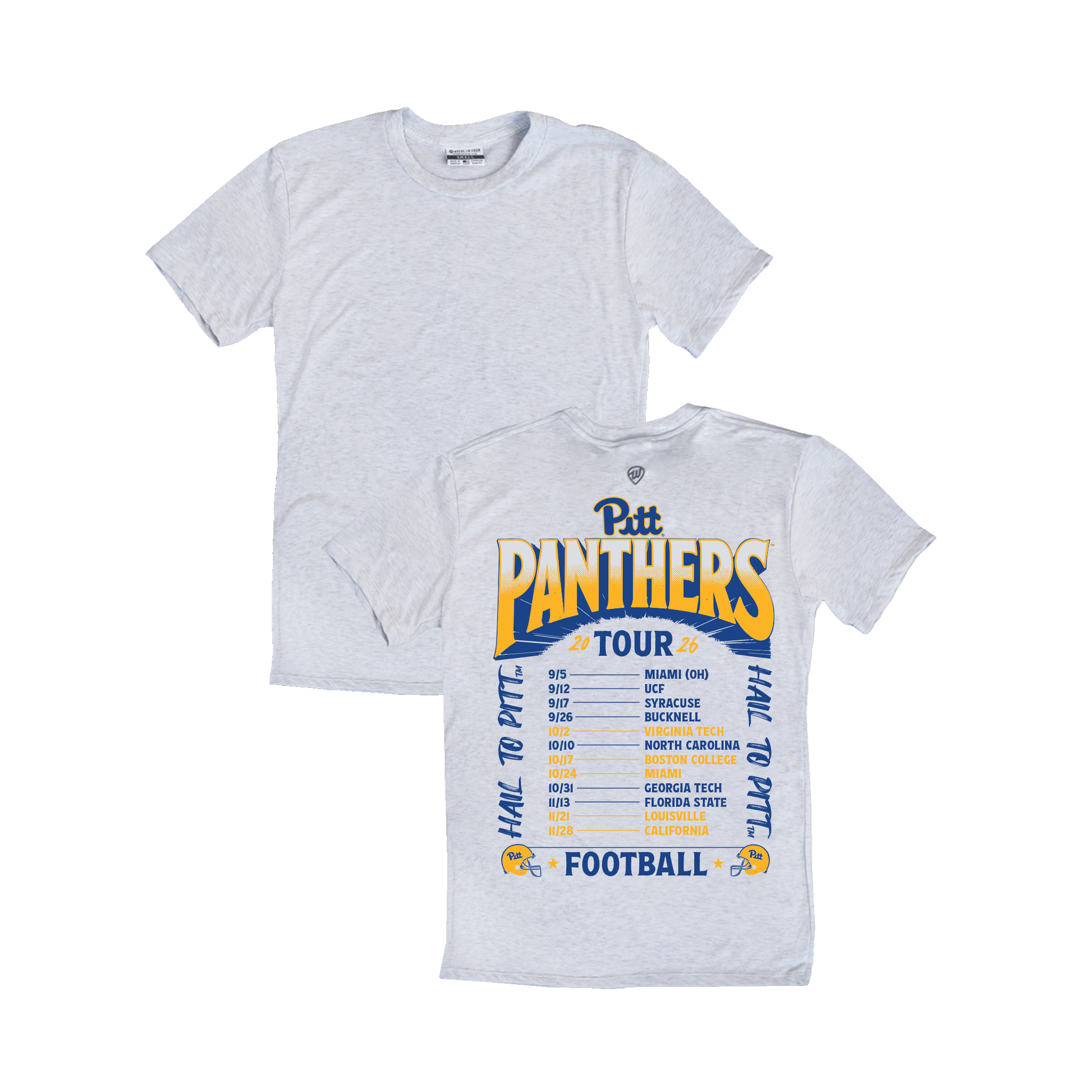 Pittsburgh Test Front Back Tee