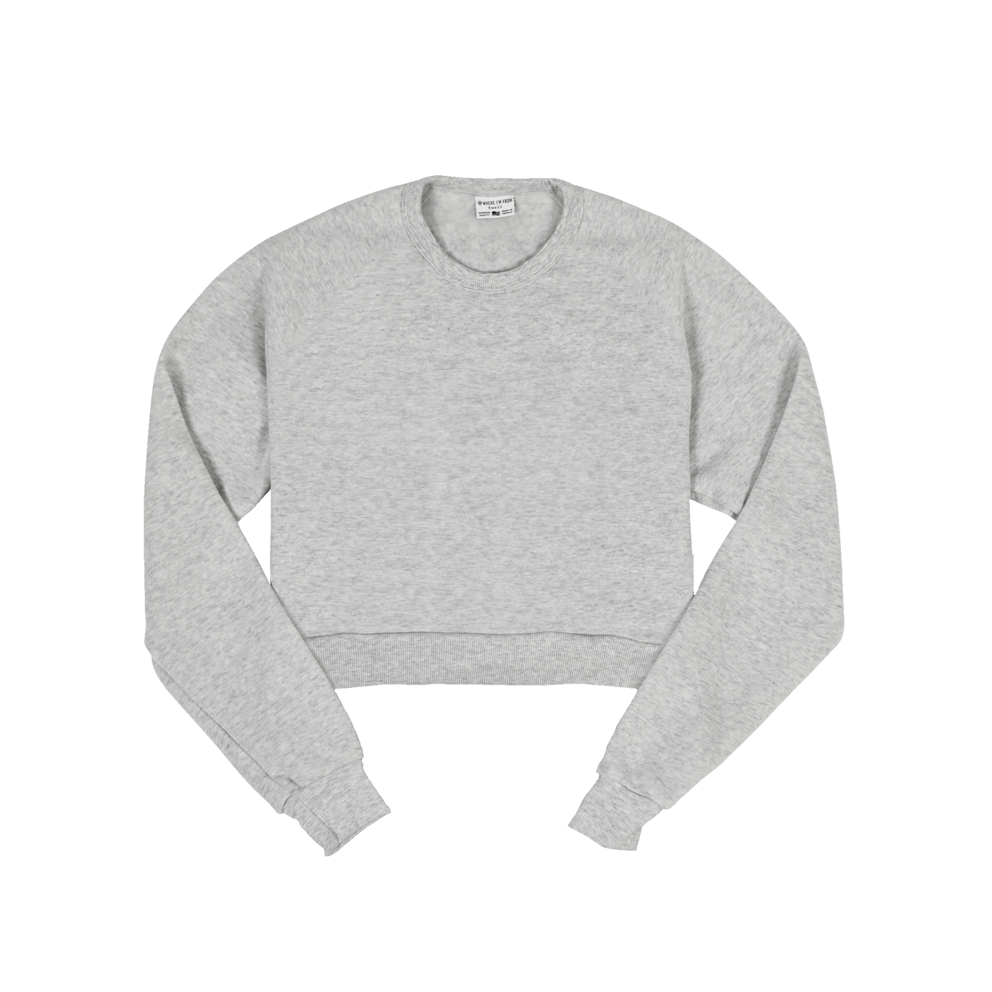 Pittsburgh Test Cropped Sweatshirt