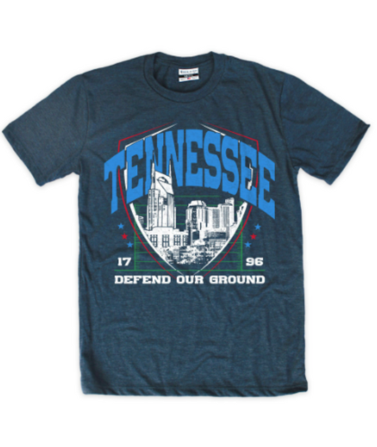 TN Skyline Navy Tee