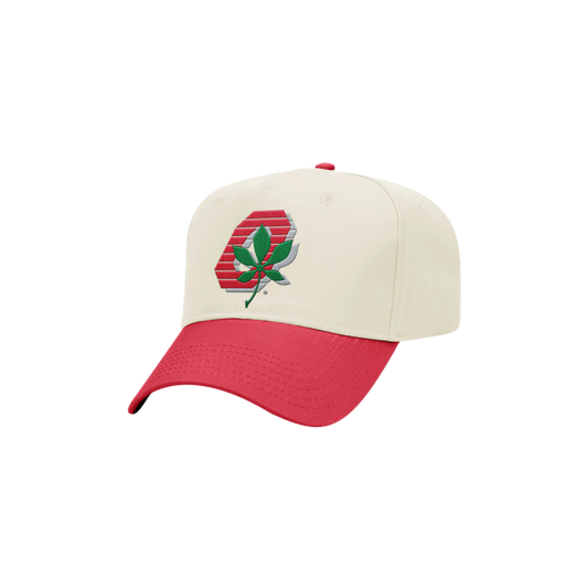 Block O Buckeye Leaf Two-Tone Hat
