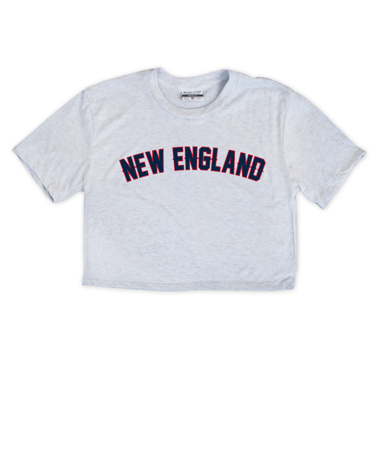 New England Jersey Cropped Tee