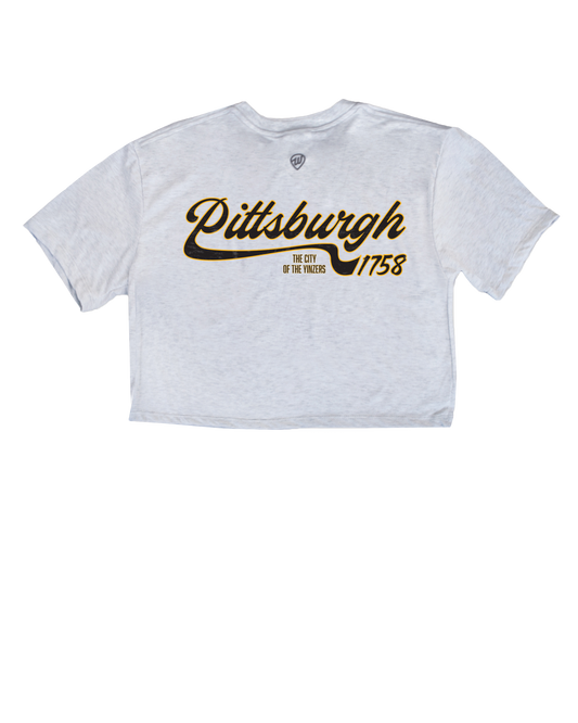 Yinzer Front/Back Cropped Tee
