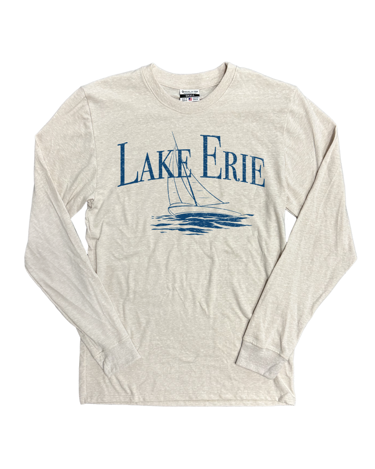 Lake Erie Sail Boat Long Sleeve