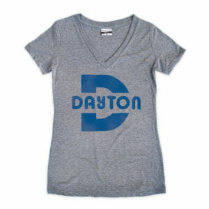 Dayton D Vneck Women's T-Shirt