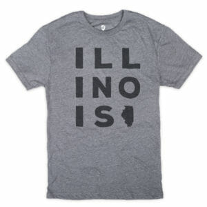 Illinois Stacked T-Shirt