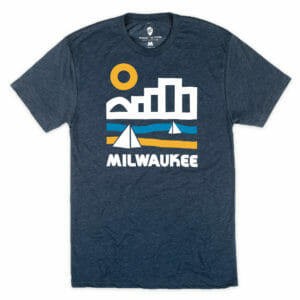 Milwaukee Abstract T-Shirt