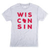Wisconsin Script Outline T-Shirt