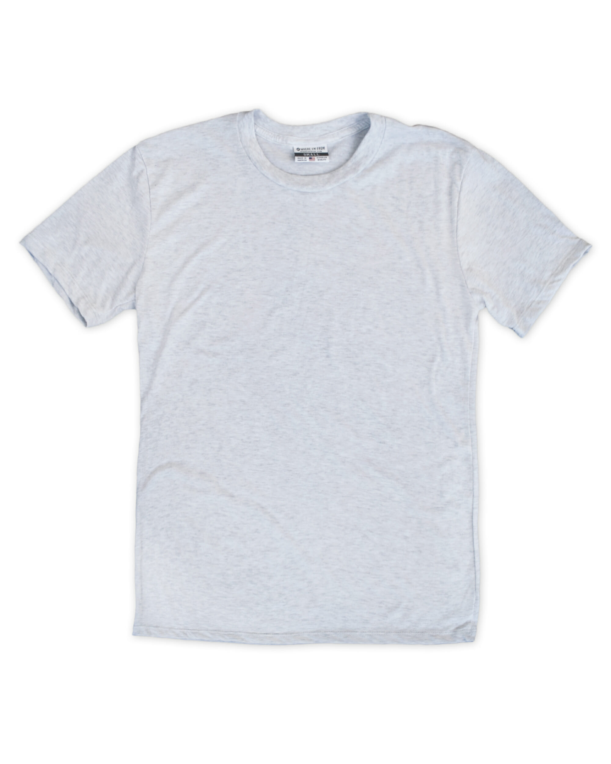 The Ash White Blank Tee - Where I'm From