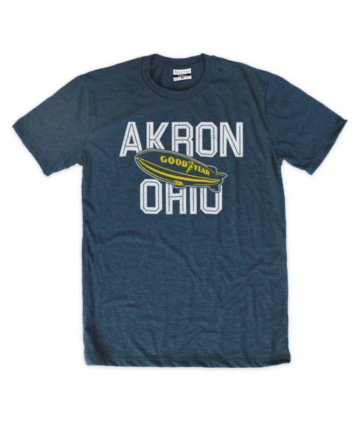Goodyear Blimp Akron, Ohio Crew T-Shirt