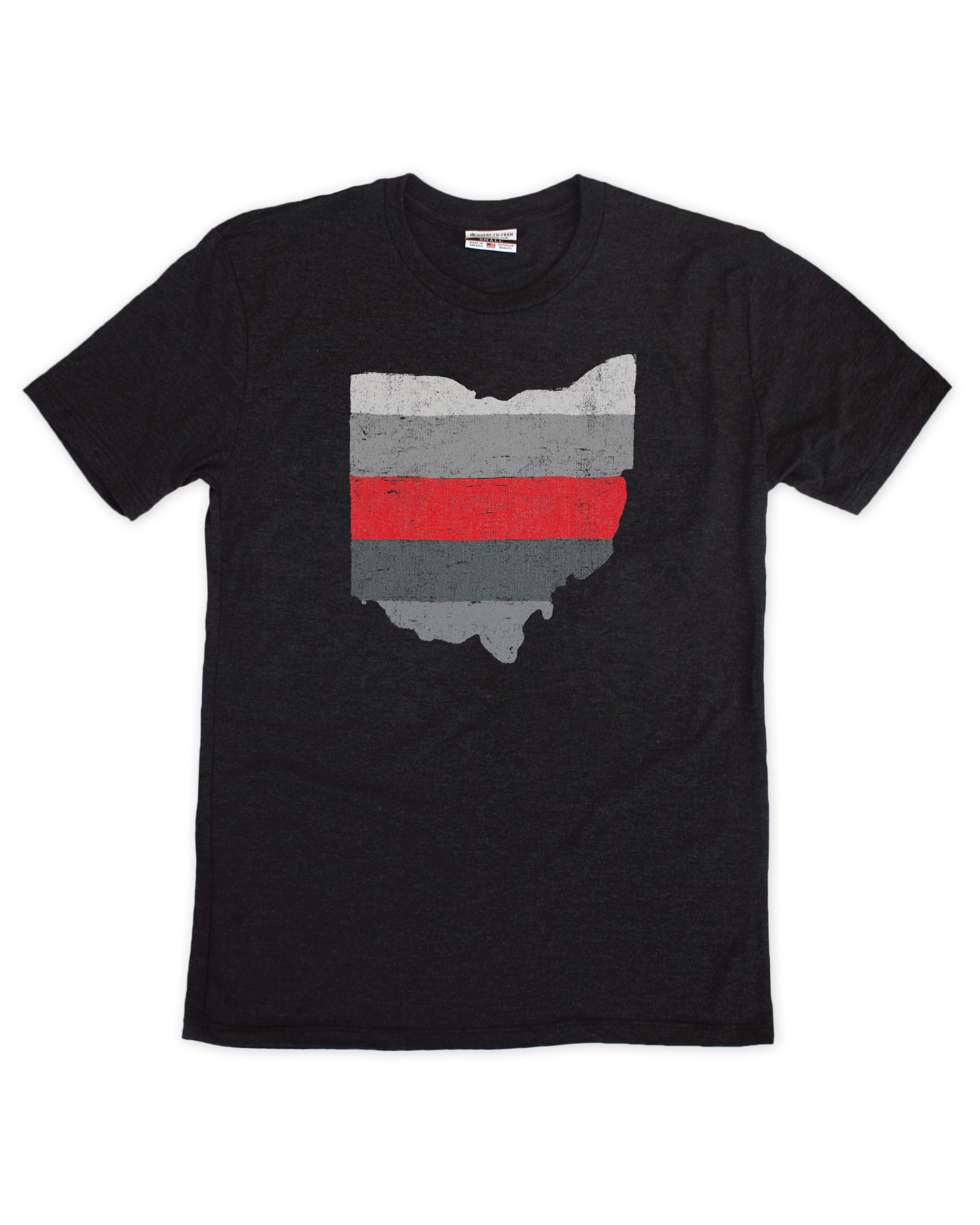 State Stripe T-Shirt - Where I'm From
